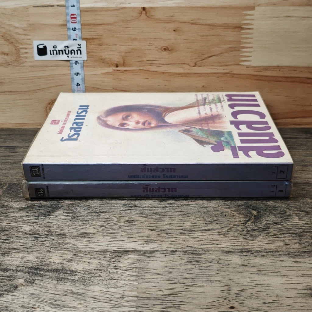 หนังสือ สิ้นสวาท 2 เล่มจบ รูปที่ 3