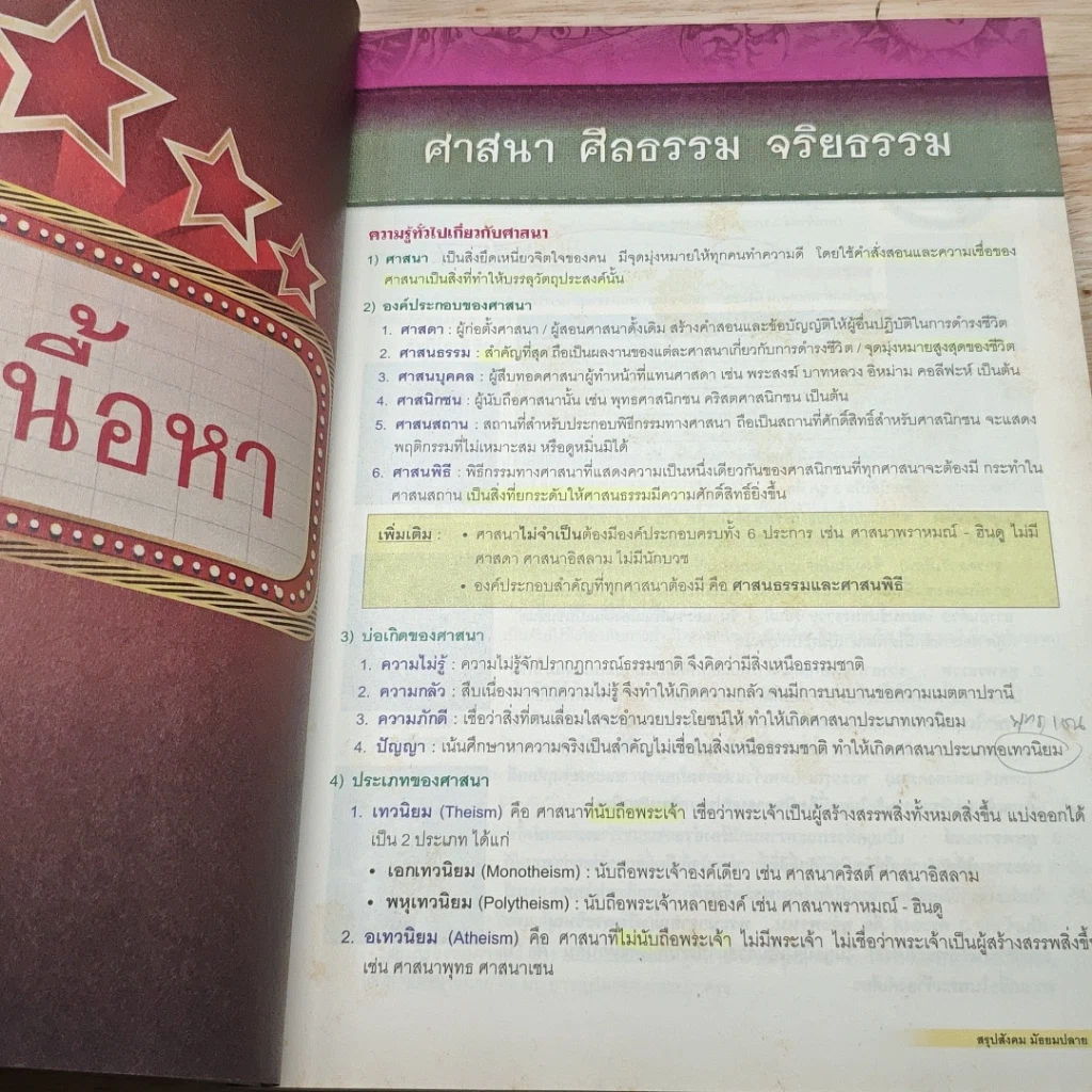 Social Studies สรุปสังคม มัธยมปลาย รูปที่ 6