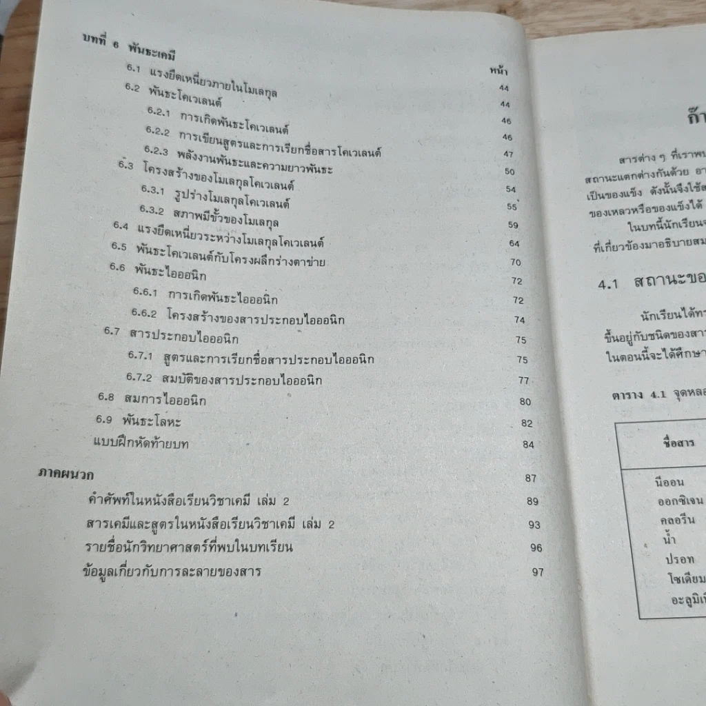หนังสือเรียนวิชาเคมี เล่ม 2 ว031 รูปที่ 8