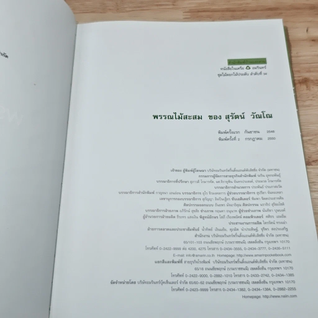 หนังสือ พรรณไม้สะสมของ สุรัตน์ วัณโณ รูปที่ 6