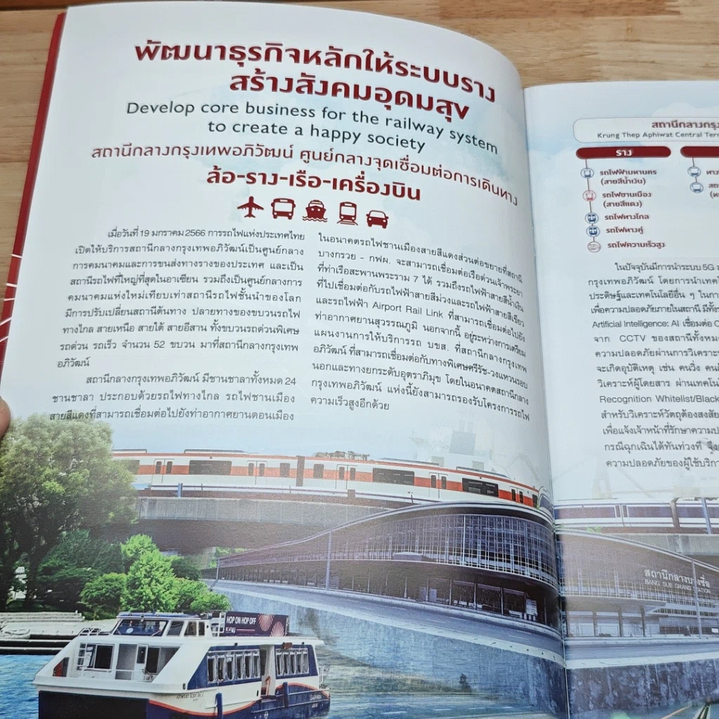 หนังสือ รถไฟไทยอุดมสุข 127 ปี การรถไฟแห่งประเทศไทย รูปที่ 6