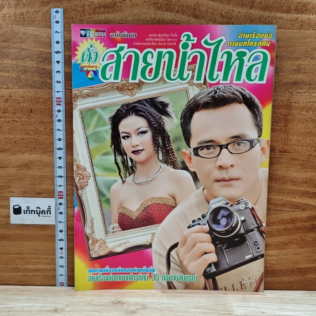 หนังสือ ดั่งสายน้ำไหล เรื่องย่อละคร ชีวิตดารา รูปที่ 1