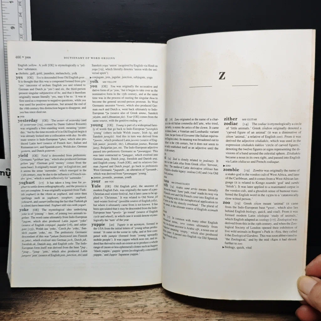 หนังสือ Times Dictionary of Word Origins รูปที่ 7