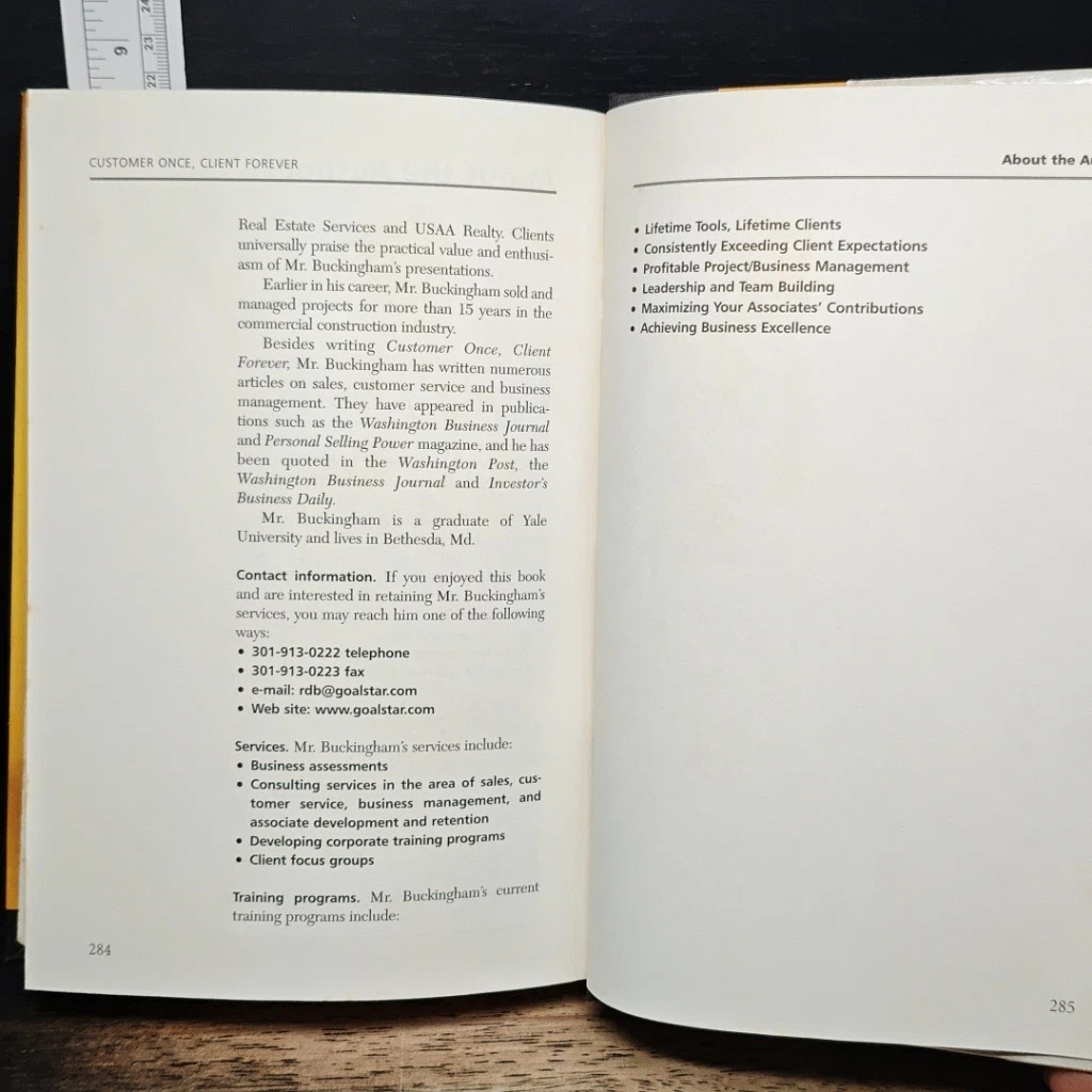 หนังสือ Customer Once, Client Forever รูปที่ 10