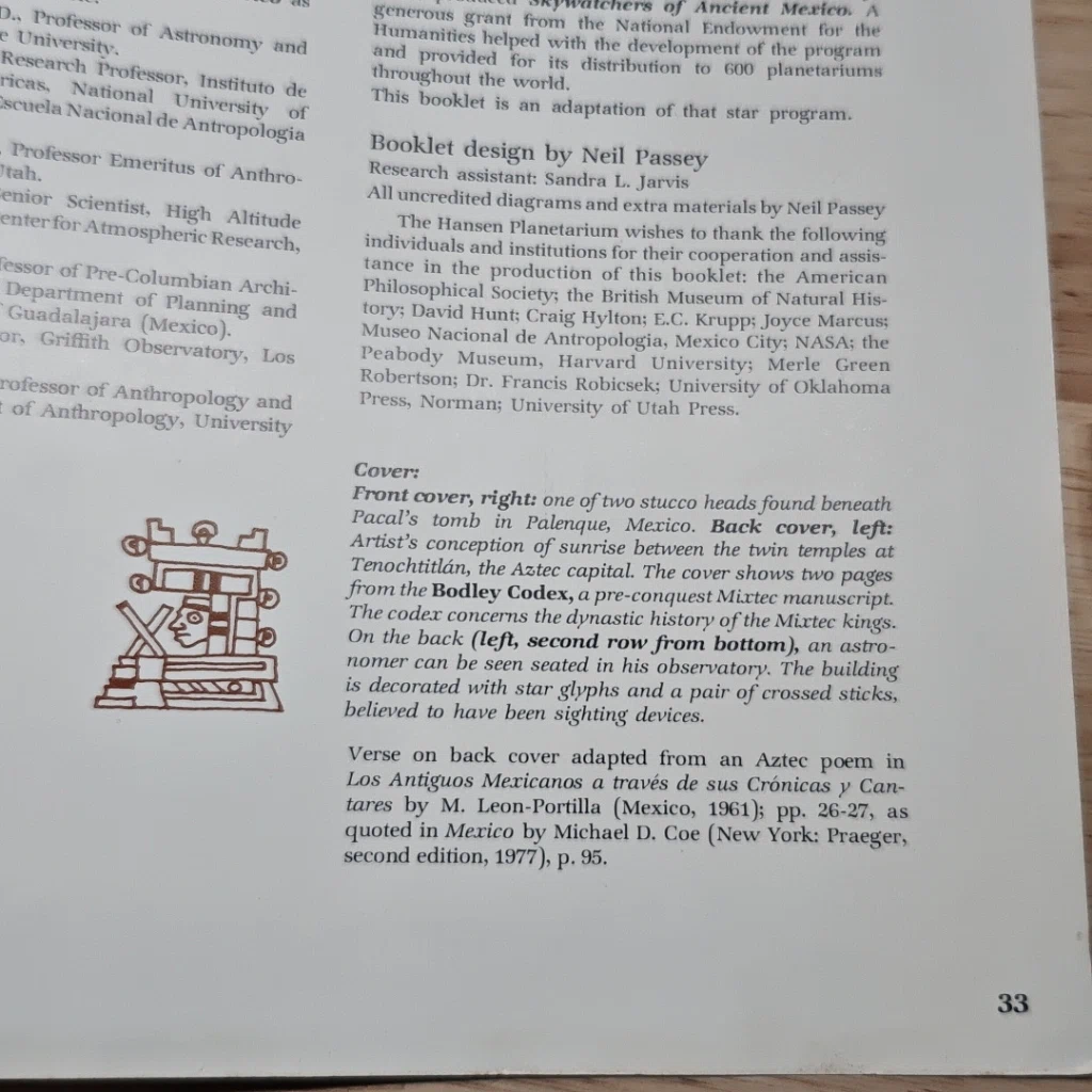 หนังสือ Skywatchers of Ancient Mexico รูปที่ 9