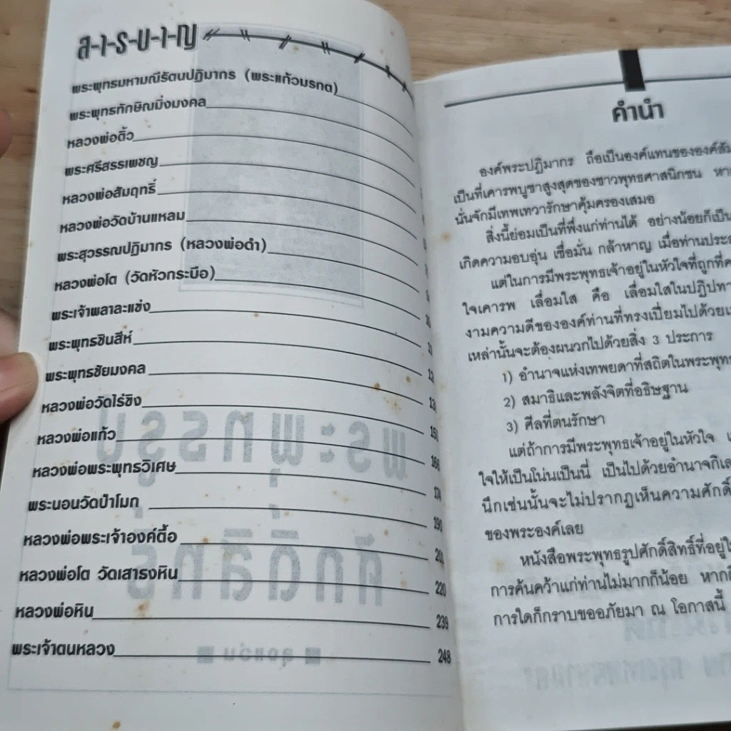หนังสือ พระพุทธรูปศักดิ์สิทธิ์ รูปที่ 6
