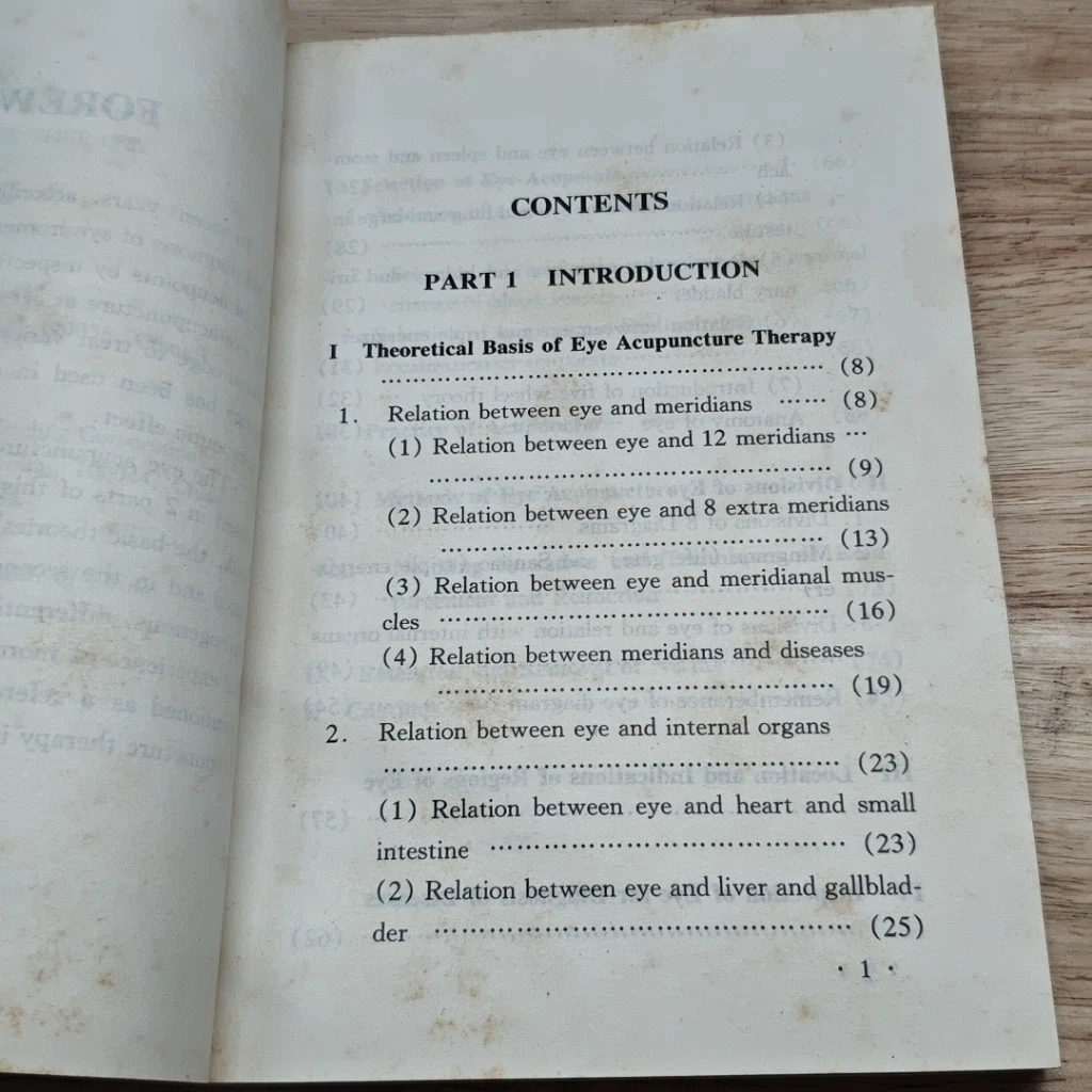 หนังสือ Eye Acupuncture Therapy รูปที่ 6