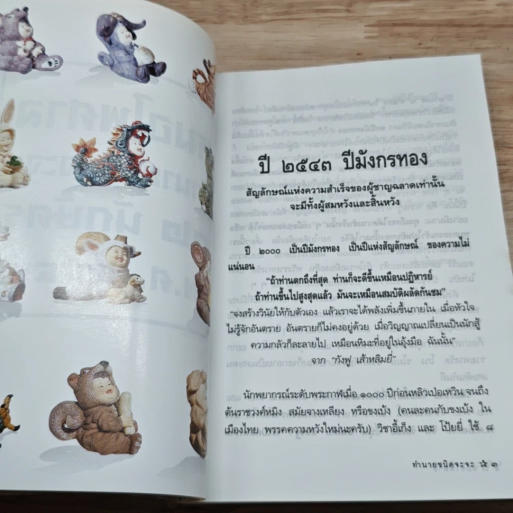 หนังสือ หมอไพศาลทำนานชนิดจะจะ 12 นักษัตริย์ พ.ศ.2543 รูปที่ 7