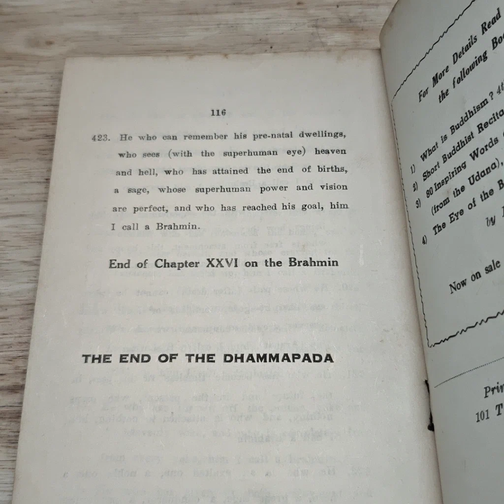 หนังสือ The Dhammapada รูปที่ 9