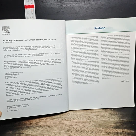 หนังสือ McCracken's Removable Partial Prosthodontics รูปที่ 6