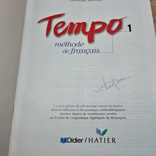 หนังสือ Tempo 1: Méthode de français รูปที่ 6