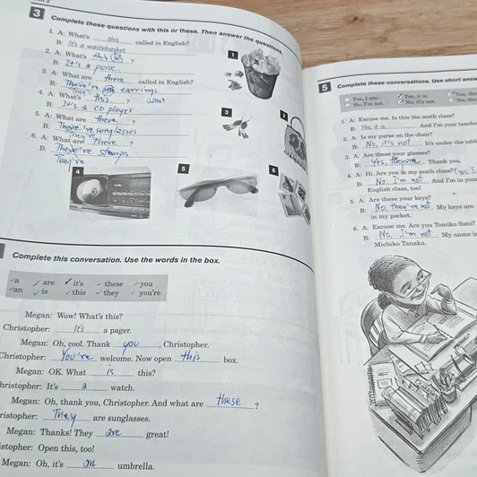 หนังสือ New Interchange Intro Workbook A รูปที่ 9