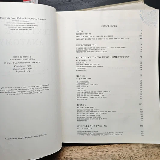 หนังสือ Cunningham's Textbook of Anatomy รูปที่ 6