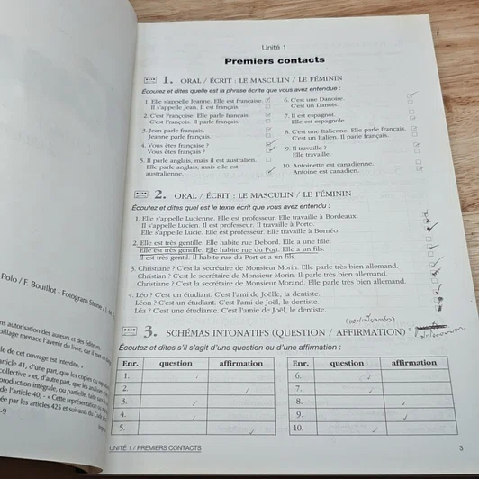 หนังสือ Tempo 1: Cahier d'exercices รูปที่ 6