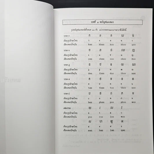 หนังสือ แบบเรียนเร็วภาษาเขมร และการอ่านอักษรขอมไทย รูปที่ 8