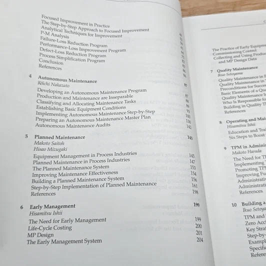 หนังสือ TPM in Process Industries รูปที่ 7