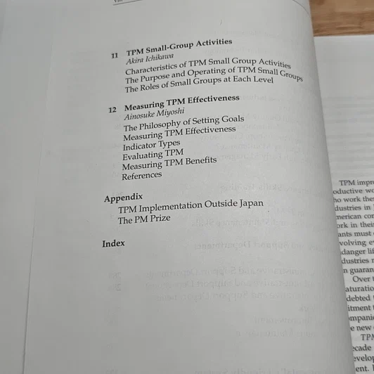 หนังสือ TPM in Process Industries รูปที่ 9