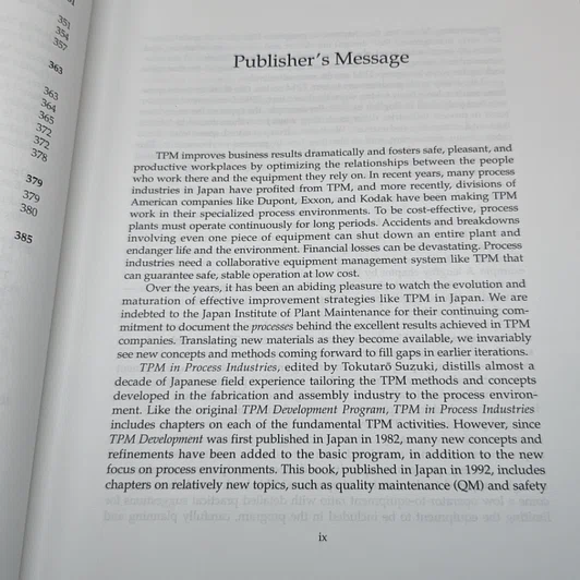 หนังสือ TPM in Process Industries รูปที่ 10