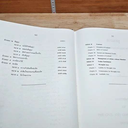 ประมวลกฎหมายแพ่งและพาณิชย์ บรรพ 1-6 ฉบับภาษาไทย-อังกฤษ รูปที่ 8