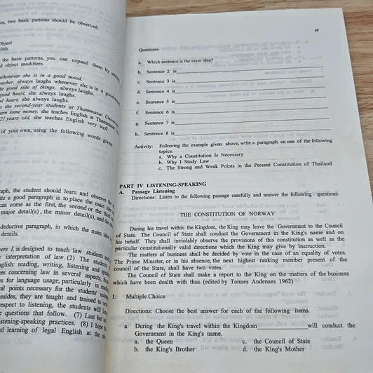 หนังสือ English for Lawyers I รูปที่ 8