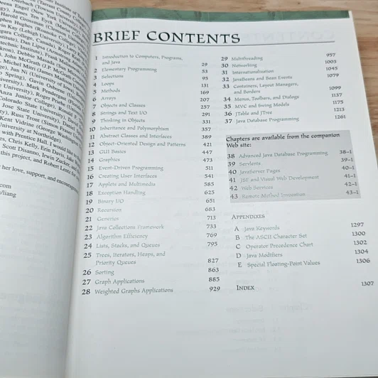 หนังสือ Introduction to Java Programming, Comprehensive Version รูปที่ 6
