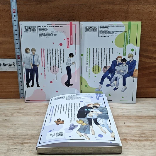 หนังสือ หนุ่มขี้อายอย่างผมดันกลายเป็นที่รักของฝาแฝดไปซะได้ เล่ม 1-3 รูปที่ 2