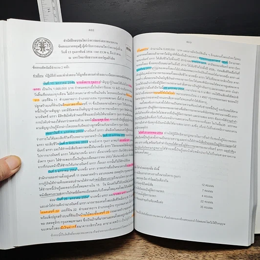 หนังสือ รวมข้อสอบพร้อมแนวคำตอบ การฝึกอบรมวิชาว่าความ ภาคทฤษฎี ตั้งแต่รุ่นที่ 16 ถึง รุ่นที่ 43 รูปที่ 10