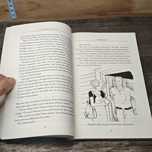 หนังสือ The Accidental Tourist by Anne Tyler รูปที่ 7