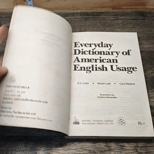 หนังสือ Everyday Dictionary of American English Usage รูปที่ 6