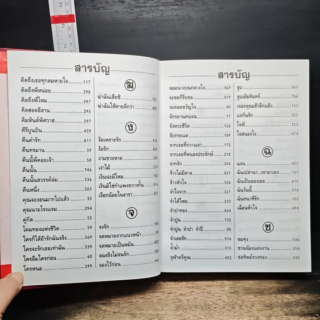 หนังสือ สารานุกรมเพลงยอดนิยม เพลงรักอมตะ ฉบับปรับปรุงแก้ไข ปี 2543 รูปที่ 11