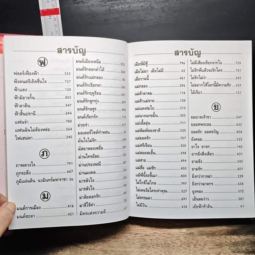 หนังสือ สารานุกรมเพลงยอดนิยม เพลงรักอมตะ ฉบับปรับปรุงแก้ไข ปี 2543 รูปที่ 16