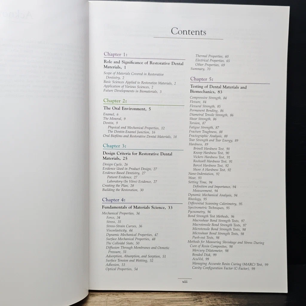 หนังสือ Craig's Restorative Dental Materials รูปที่ 9