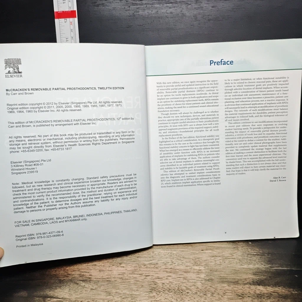 หนังสือ McCracken's Removable Partial Prosthodontics รูปที่ 6