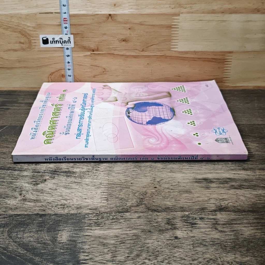 หนังสือ หนังสือเรียนรายวิชาพื้นฐาน คณิตศาสตร์ เล่ม 1 ชั้นมัธยมศึกษาปีที่ 4-6 รูปที่ 1