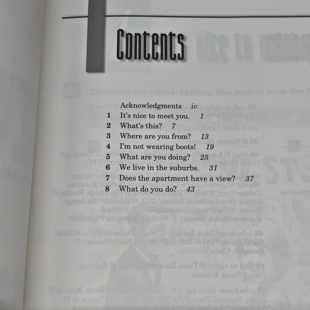 หนังสือ New Interchange Intro Workbook A รูปที่ 7