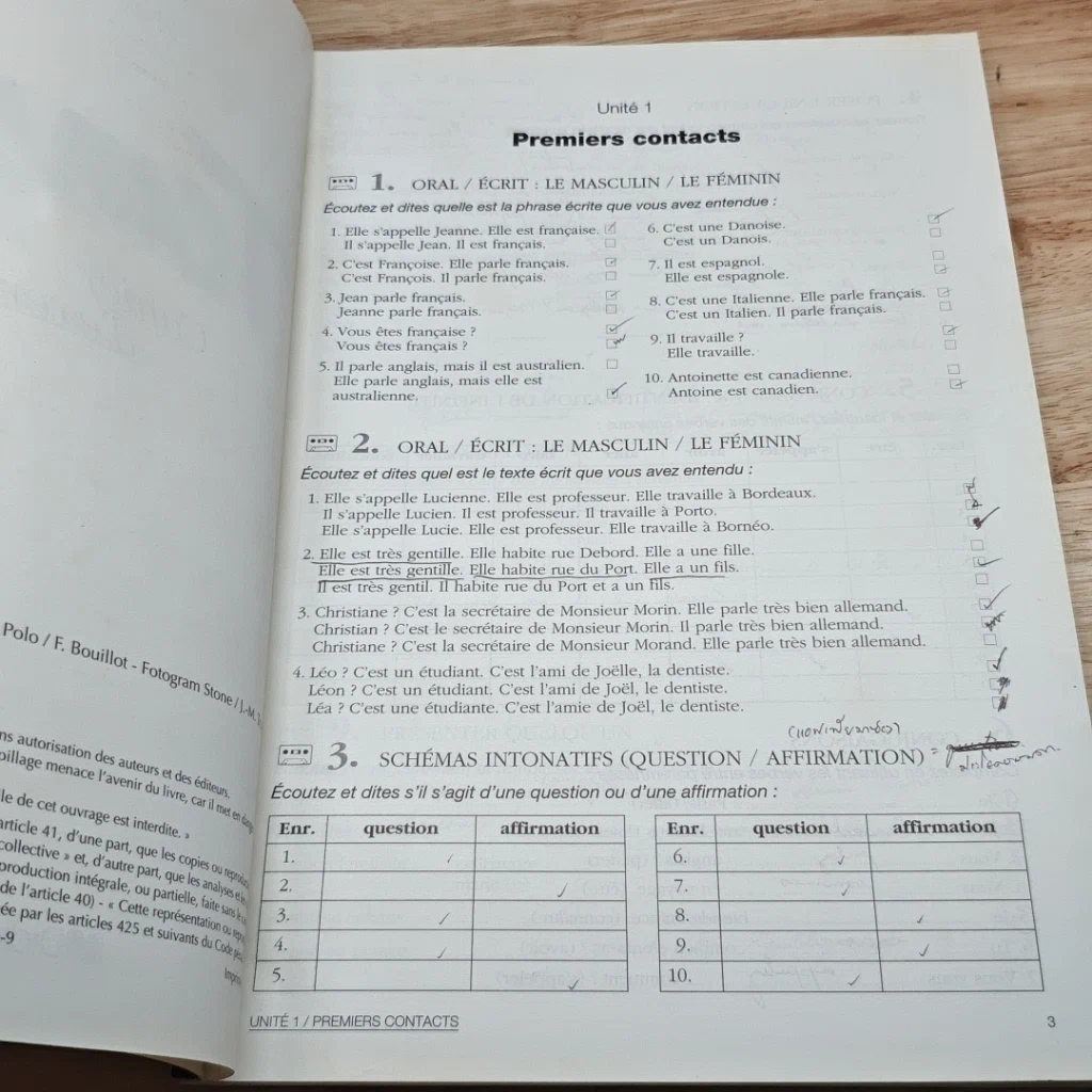 หนังสือ Tempo 1: Cahier d'exercices รูปที่ 6
