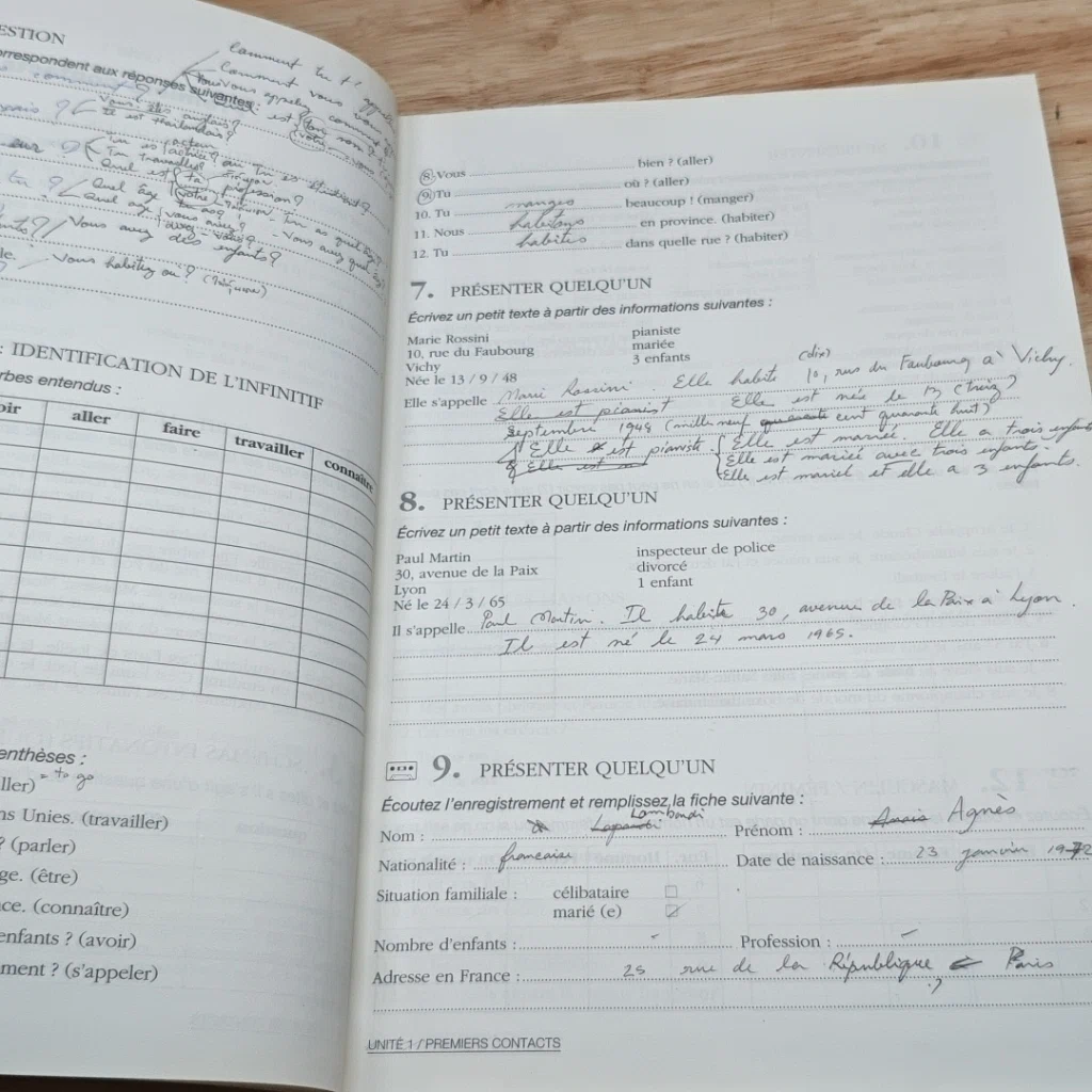 หนังสือ Tempo 1: Cahier d'exercices รูปที่ 7