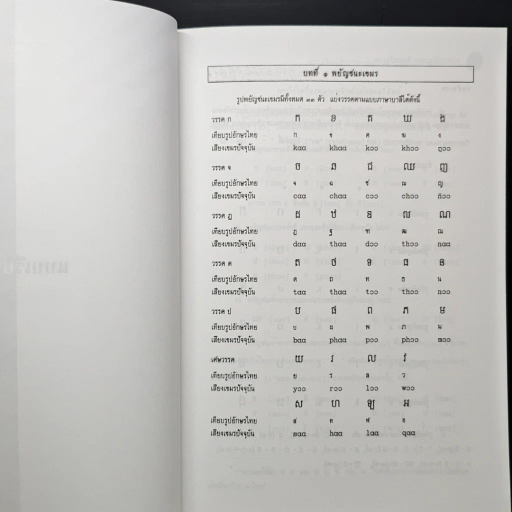 หนังสือ แบบเรียนเร็วภาษาเขมร และการอ่านอักษรขอมไทย รูปที่ 8