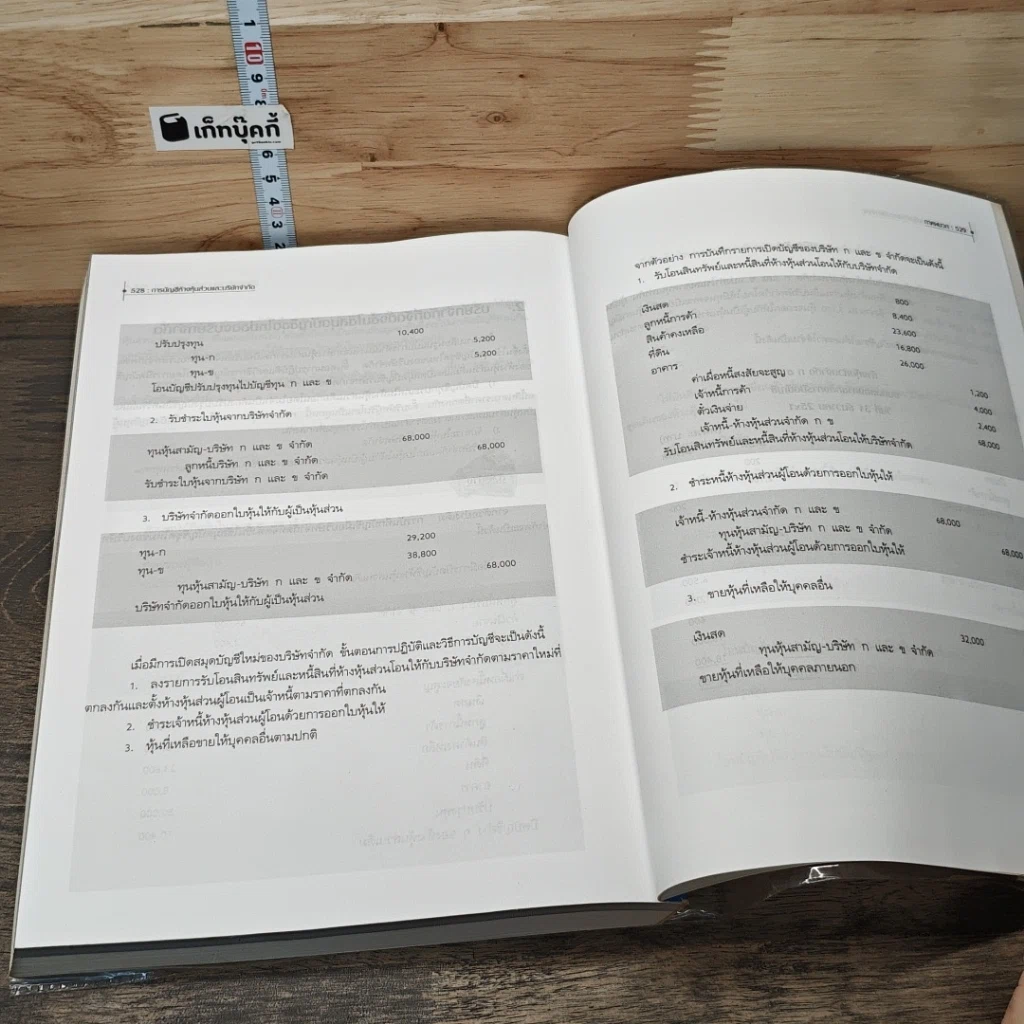 หนังสือ การบัญชีห้างหุ้นส่วนและบริษัทจำกัด รูปที่ 10