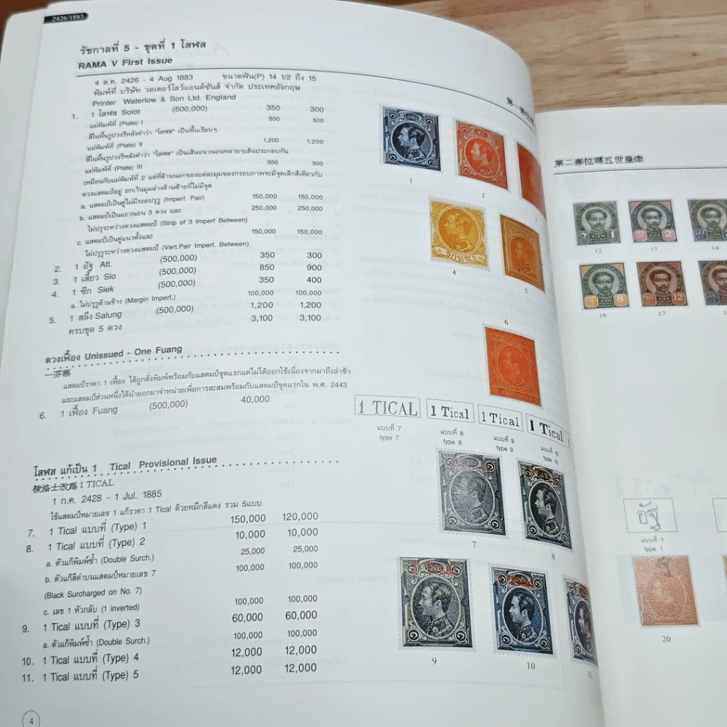 Thai Postage Stamp Catalog 2001 รูปที่ 6