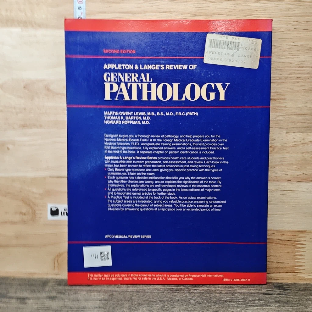 หนังสือ Appleton & Lange's Review of General Pathology รูปที่ 5
