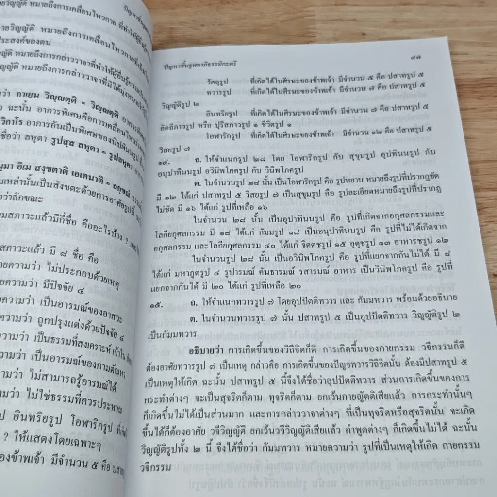 หนังสือ หลักสูตรปัญหาและเฉลย ในชั้นจูฬอาภิธรรมิกะตรี-โท รูปที่ 7