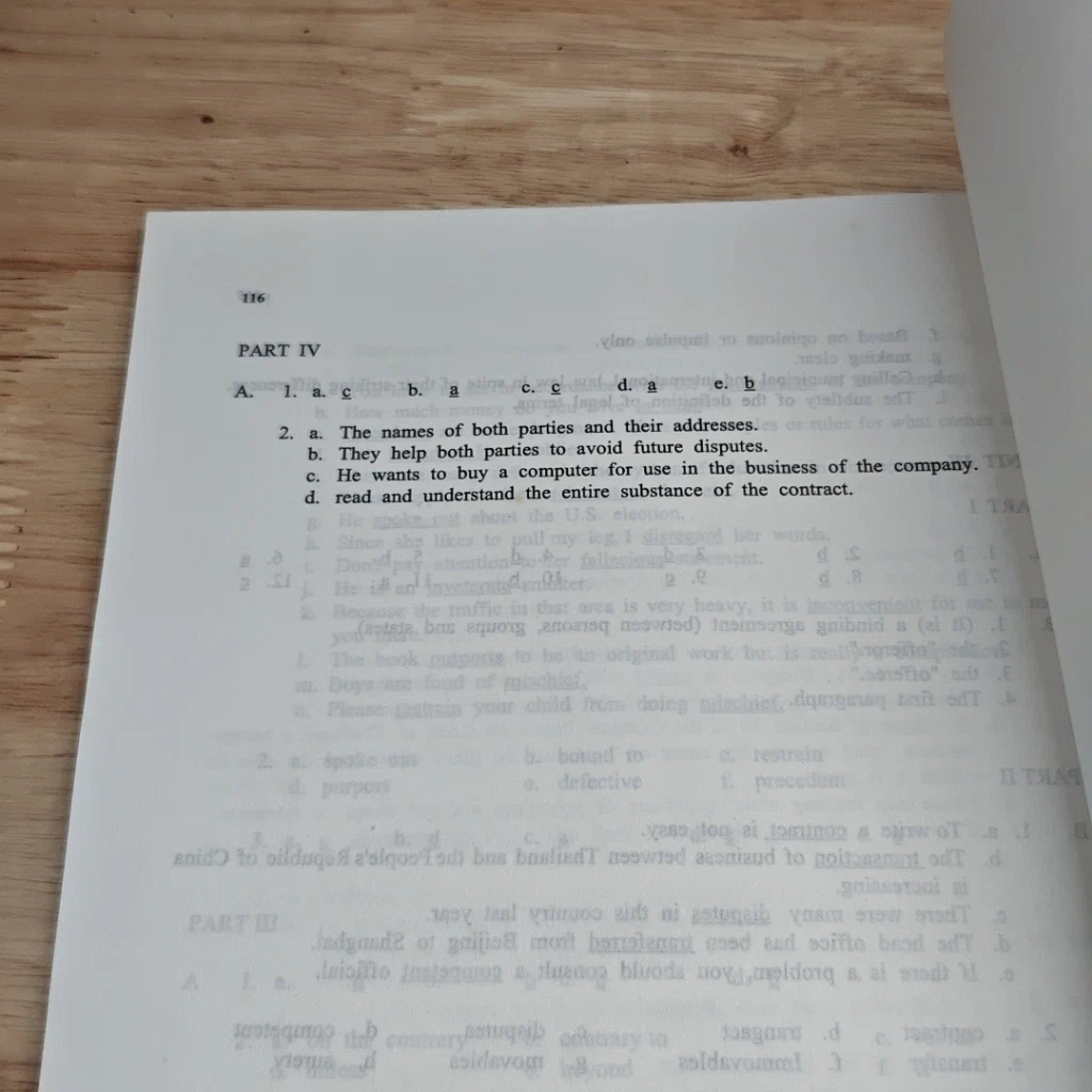 หนังสือ English for Lawyers I รูปที่ 9