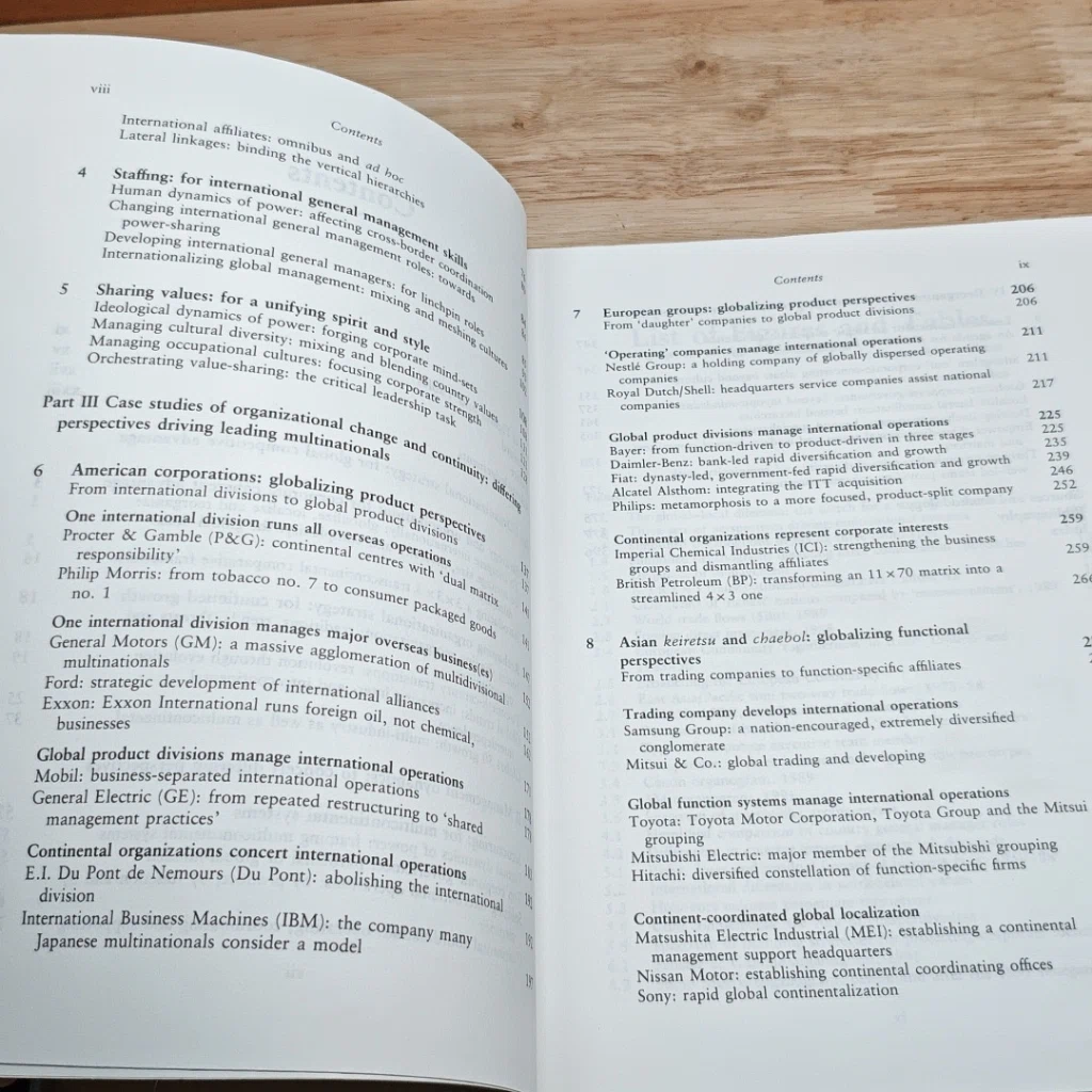 หนังสือ Managing the Multinational: Confronting the Global-Local Dilemma รูปที่ 7