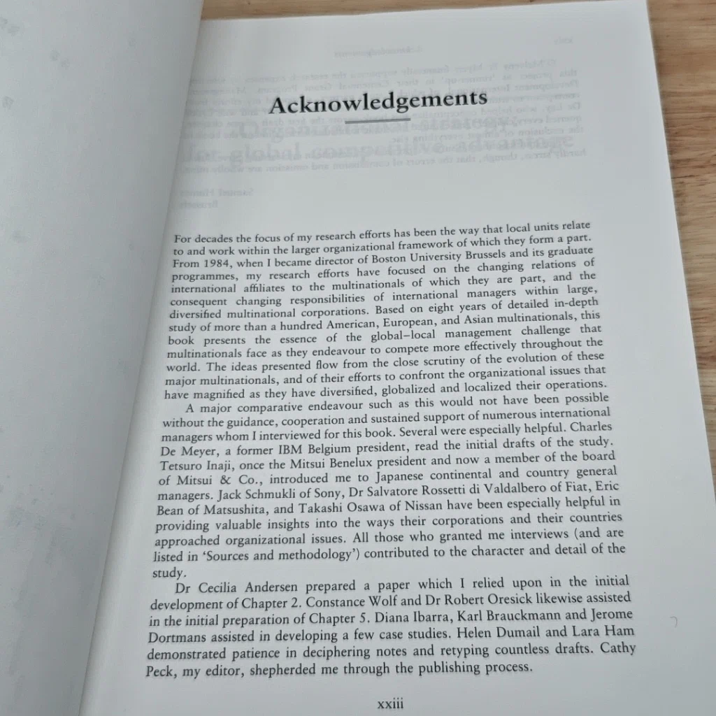 หนังสือ Managing the Multinational: Confronting the Global-Local Dilemma รูปที่ 9