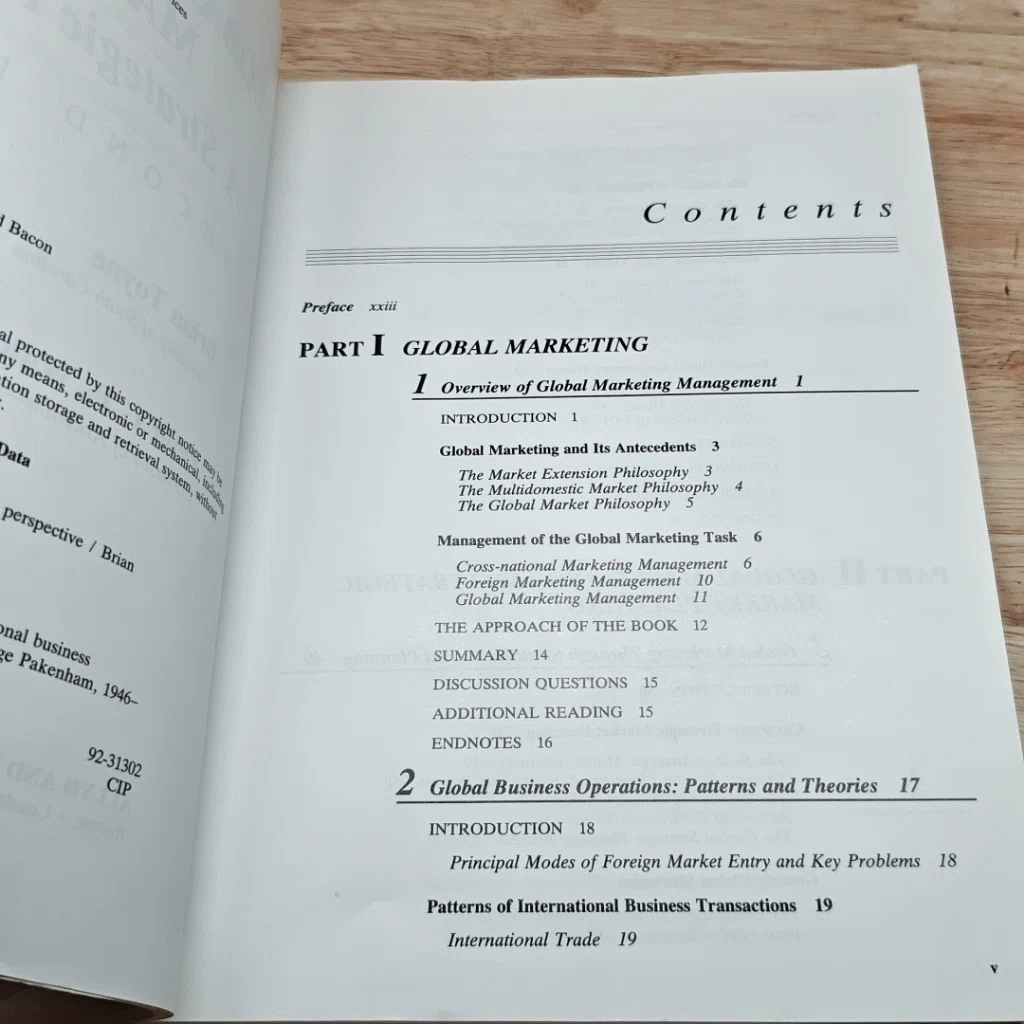 หนังสือ Global Marketing Management: A Strategic Perspective รูปที่ 6