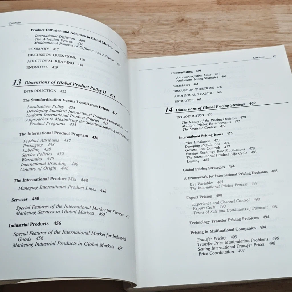 หนังสือ Global Marketing Management: A Strategic Perspective รูปที่ 11