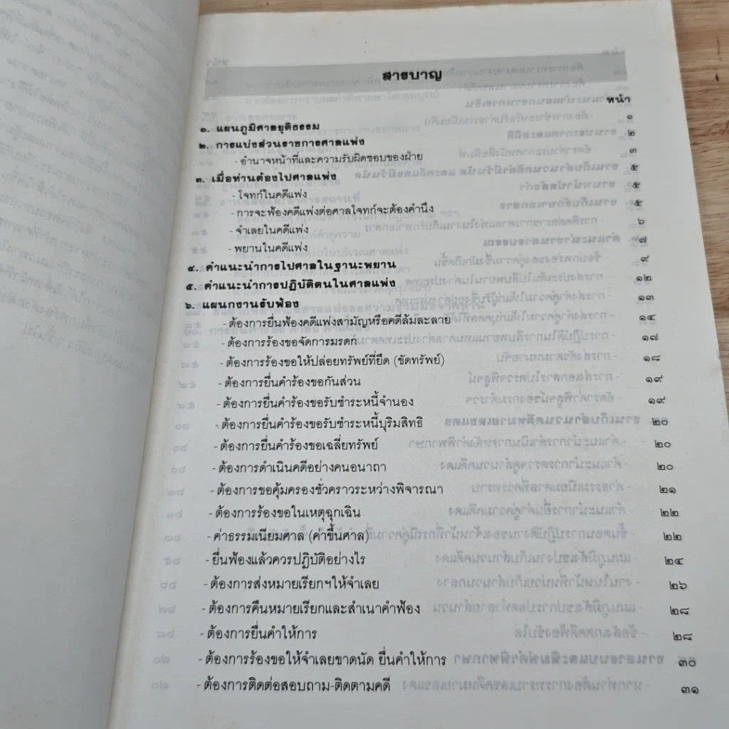 หนังสือ คู่มือแนะนำการติดต่องานศาลแพ่ง รูปที่ 6