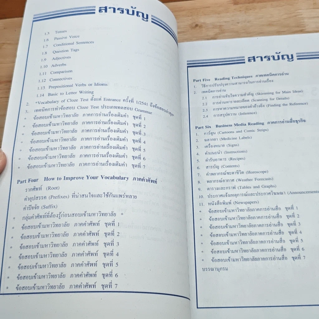 หนังสือ Modern English For Examinations M. 4-5-6, Gat, O-net รูปที่ 8