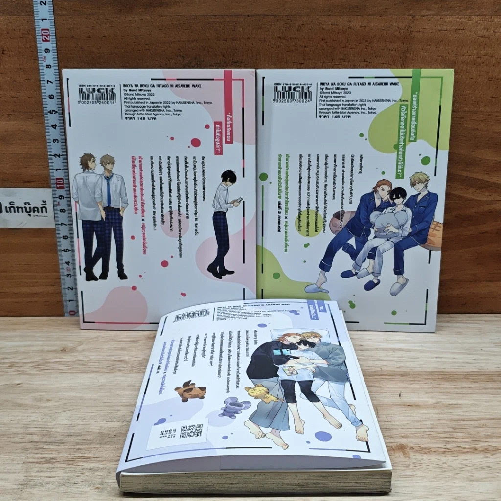 หนังสือ หนุ่มขี้อายอย่างผมดันกลายเป็นที่รักของฝาแฝดไปซะได้ เล่ม 1-3 รูปที่ 2